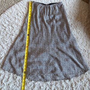 Sienna Sky Black and White A-Line Skirt